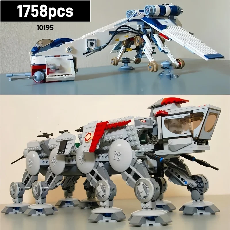 2025 جديد 1758 قطعة جمهورية Airdrop قواعد حاملة متوافقة مع AT-0T المشاة 10195 و 05053 لعب الأطفال هدايا عيد الميلاد #1