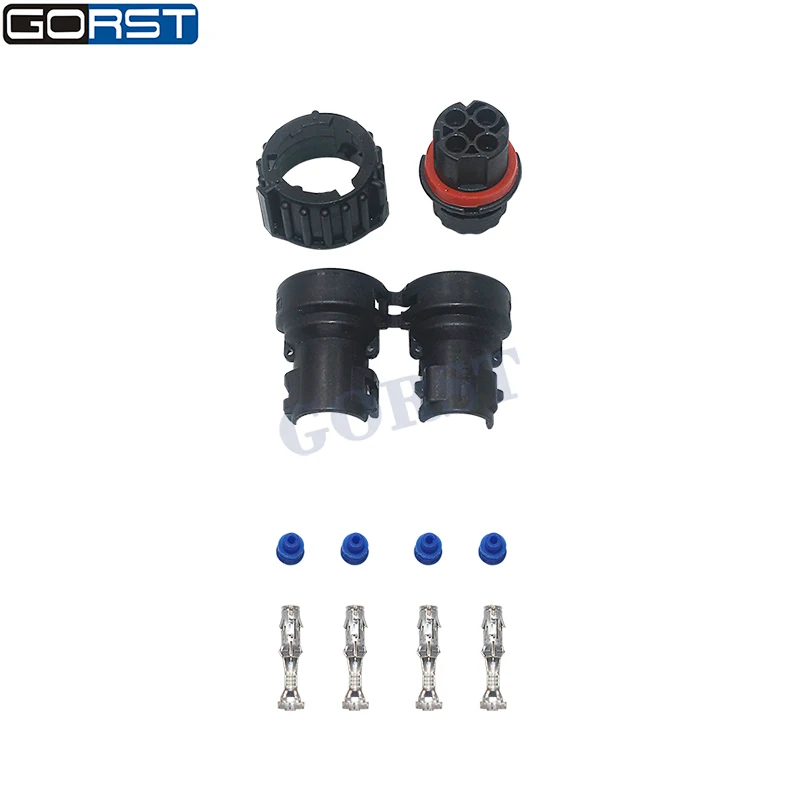 ​10 Set 4 Holes Connector 3043YC-2.5-21 with Direct Buckle Insertion for Car Auto Part Wiring Harness Plug