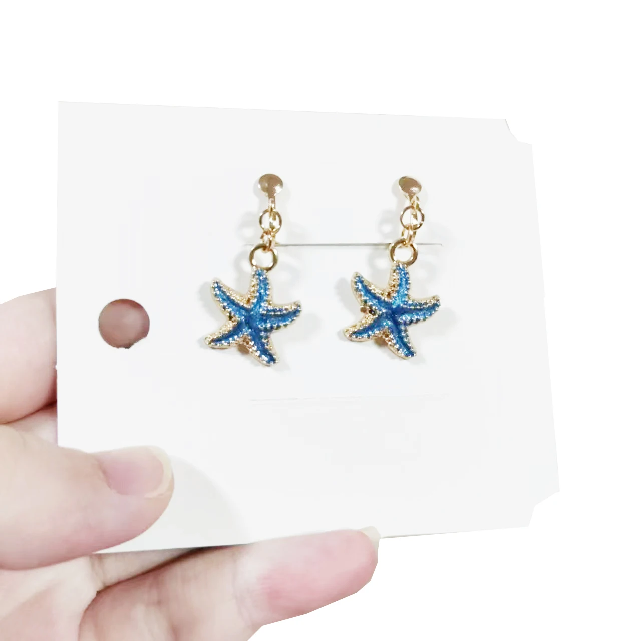 Korean Style Girls Windmill Clip on Earrings No Pierced Earrings Women\'s Party Birthday Fashion Cute Cuff Earrings Ear Clip Gift