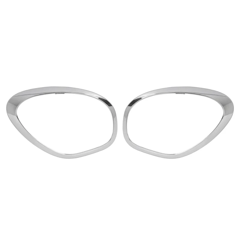 

Chrome Headlight Trim Ring Bezel Set 1 Pair For Mini Cooper Countryman Paceman 2011-2016(LH& RH)