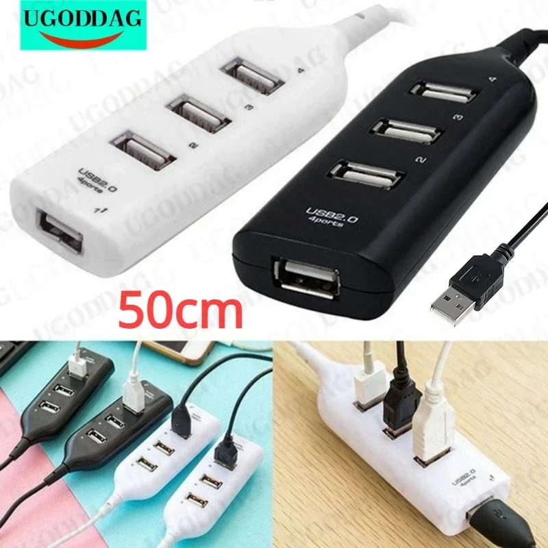 

Mini USB Hub 2.0 Multi-USB High Speed Hub Splitter 4-Port USB Hub Adapter for PC Notebook Laptop Receiver Computer Accessories