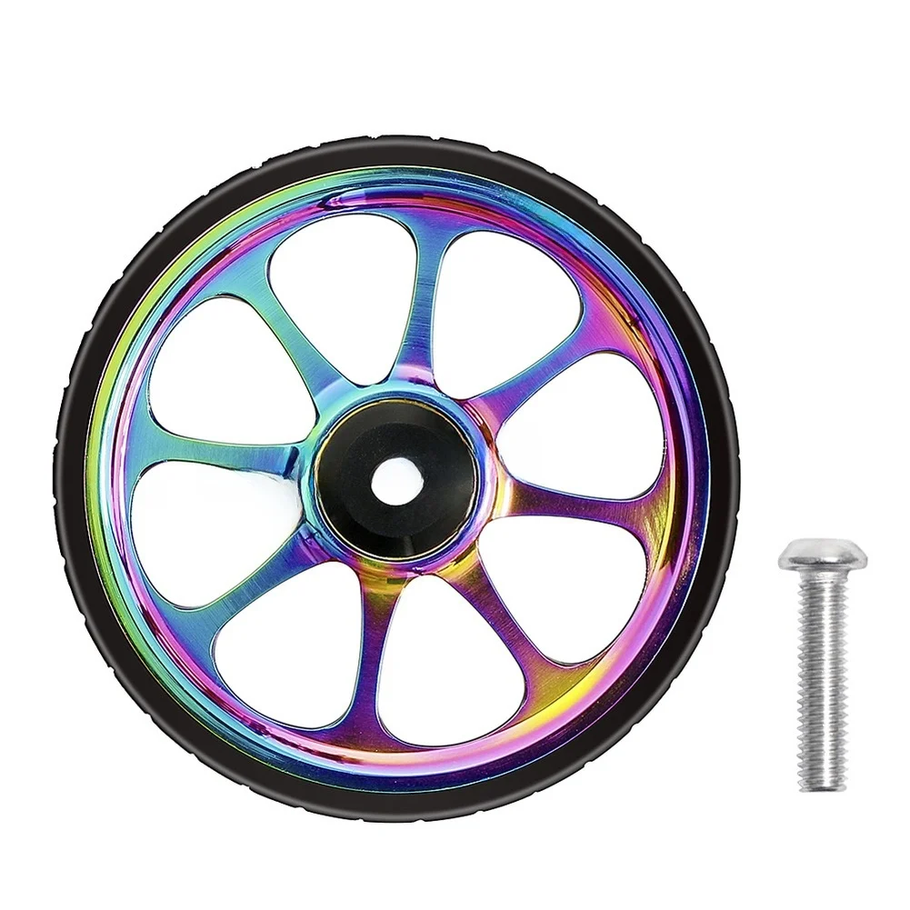 

82mm Bearing Easy Wheel with Widened Design for Brompton and For 3sixty Folding Bike Trailer Aluminum Alloy Frame