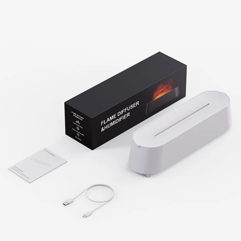 Flame Air Aroma-Diffusor, Luftbefeuchter, Diffusor für ätherische Öle, 150 Aromatherapie