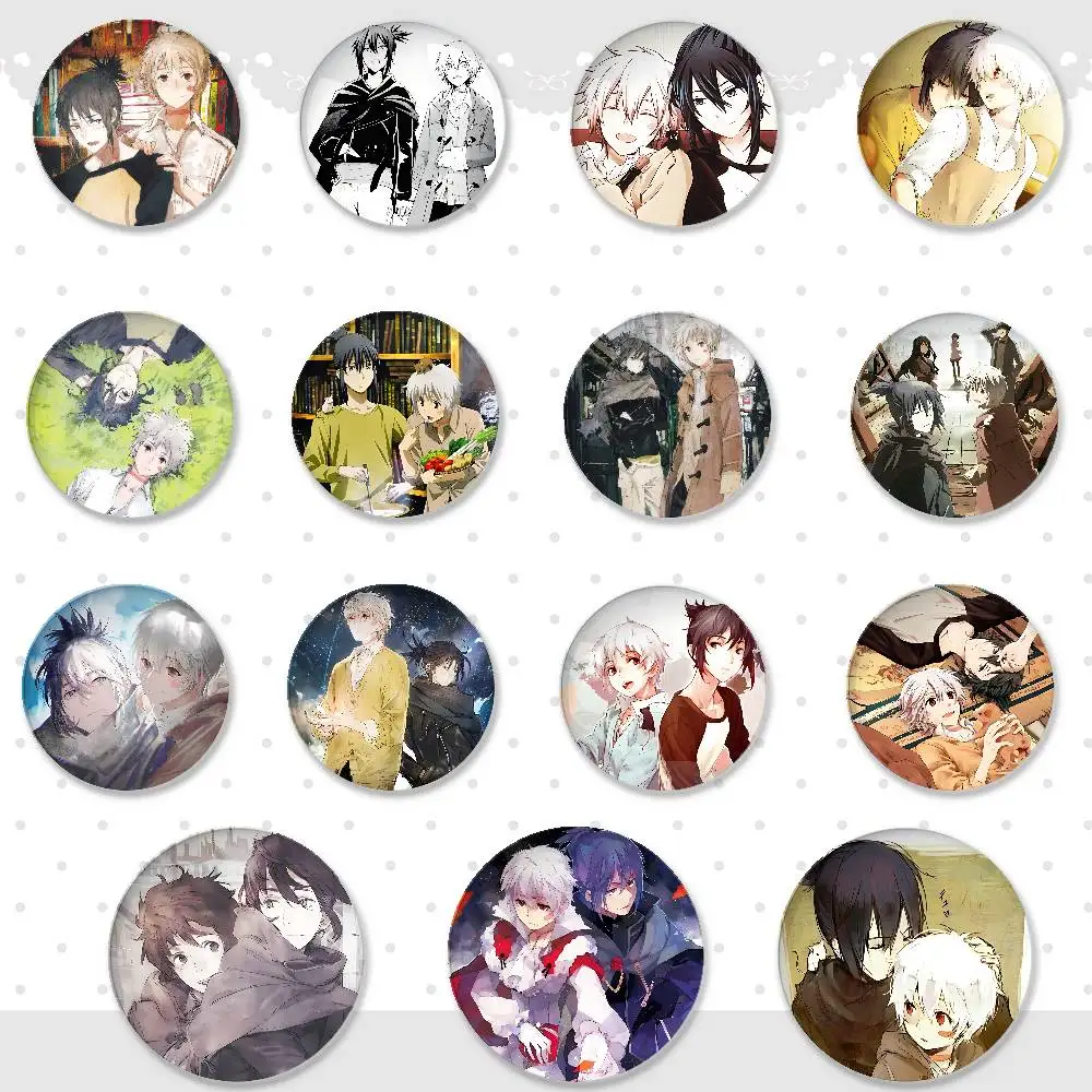 Anime NO.6 Abzeichen Mode Neuer Hip-Hop Vielseitiger Runder Metall-Pin Cartoon-Anstecker Geschenk Großhandel