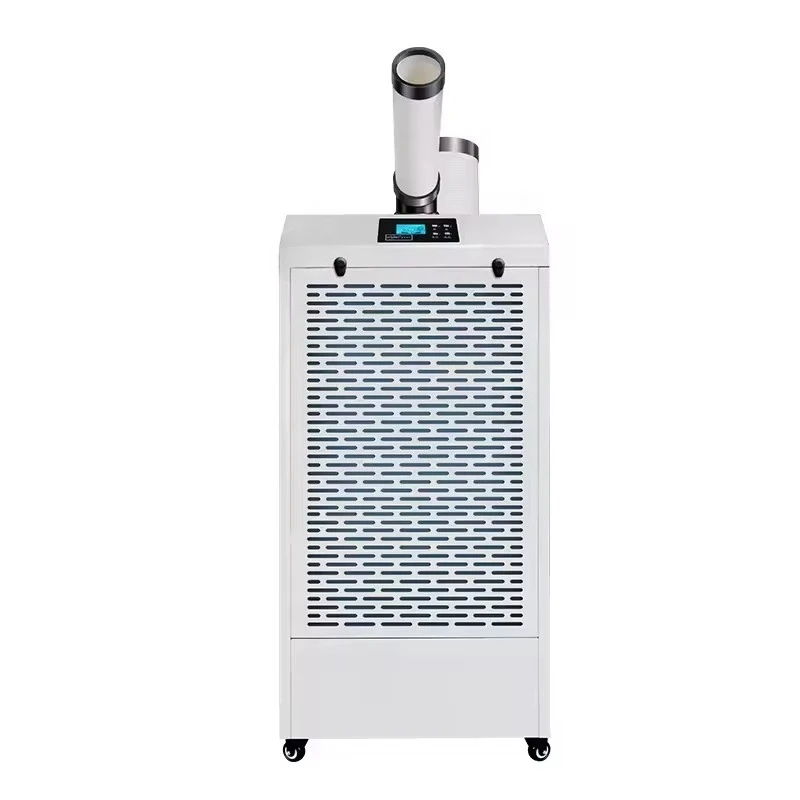 Climatiseur industriel portatif de refroidisseur de tache de 1000W 220V 400m3/h avec des moteurs de ventilateur de cc de réservoir d'eau de 8L