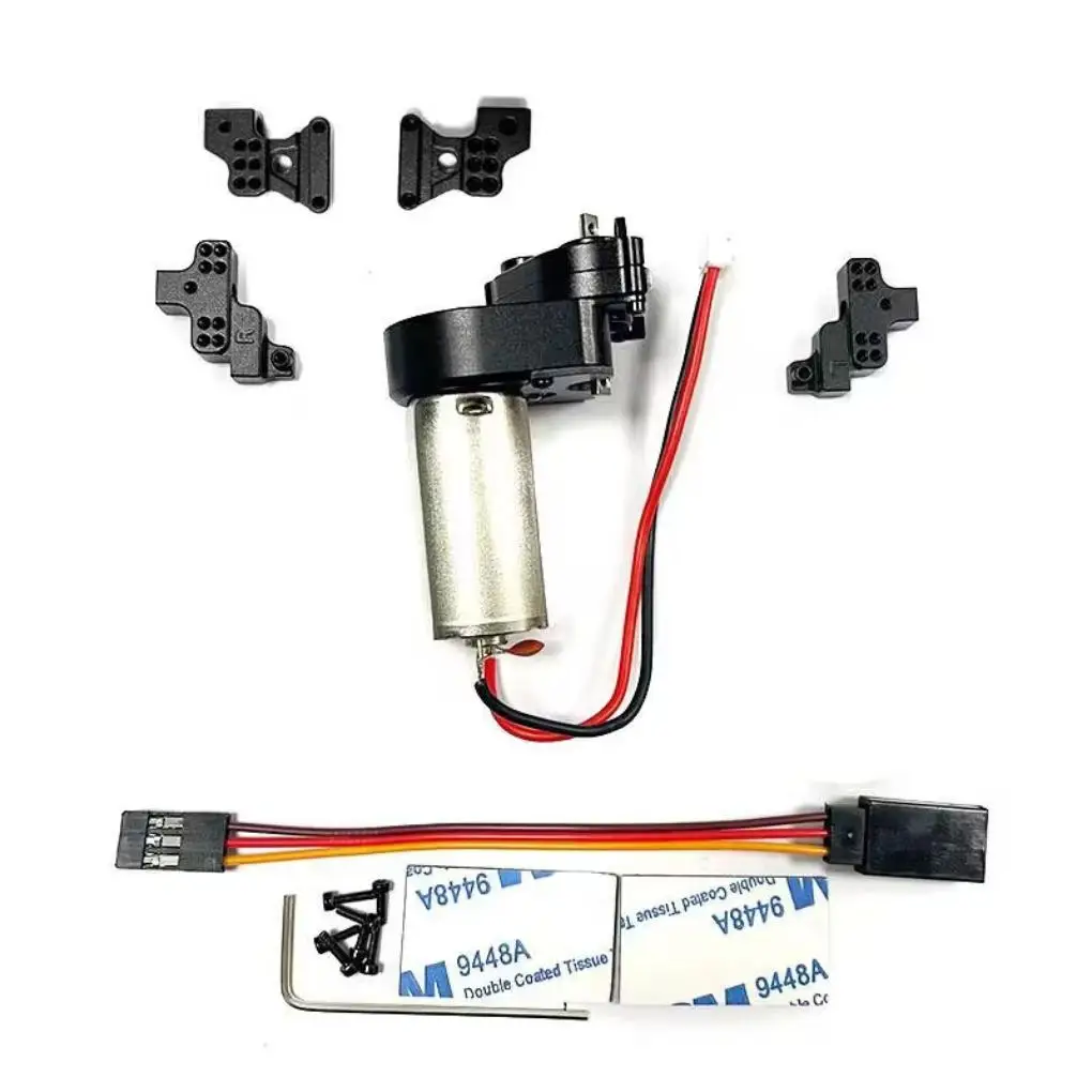 

Aluminum Alloy 1/24 Gear Box Housing RC Upgrade Part 6pcs Hardened Gear Housing For SCX24 RC Car Part RC Car Accessories