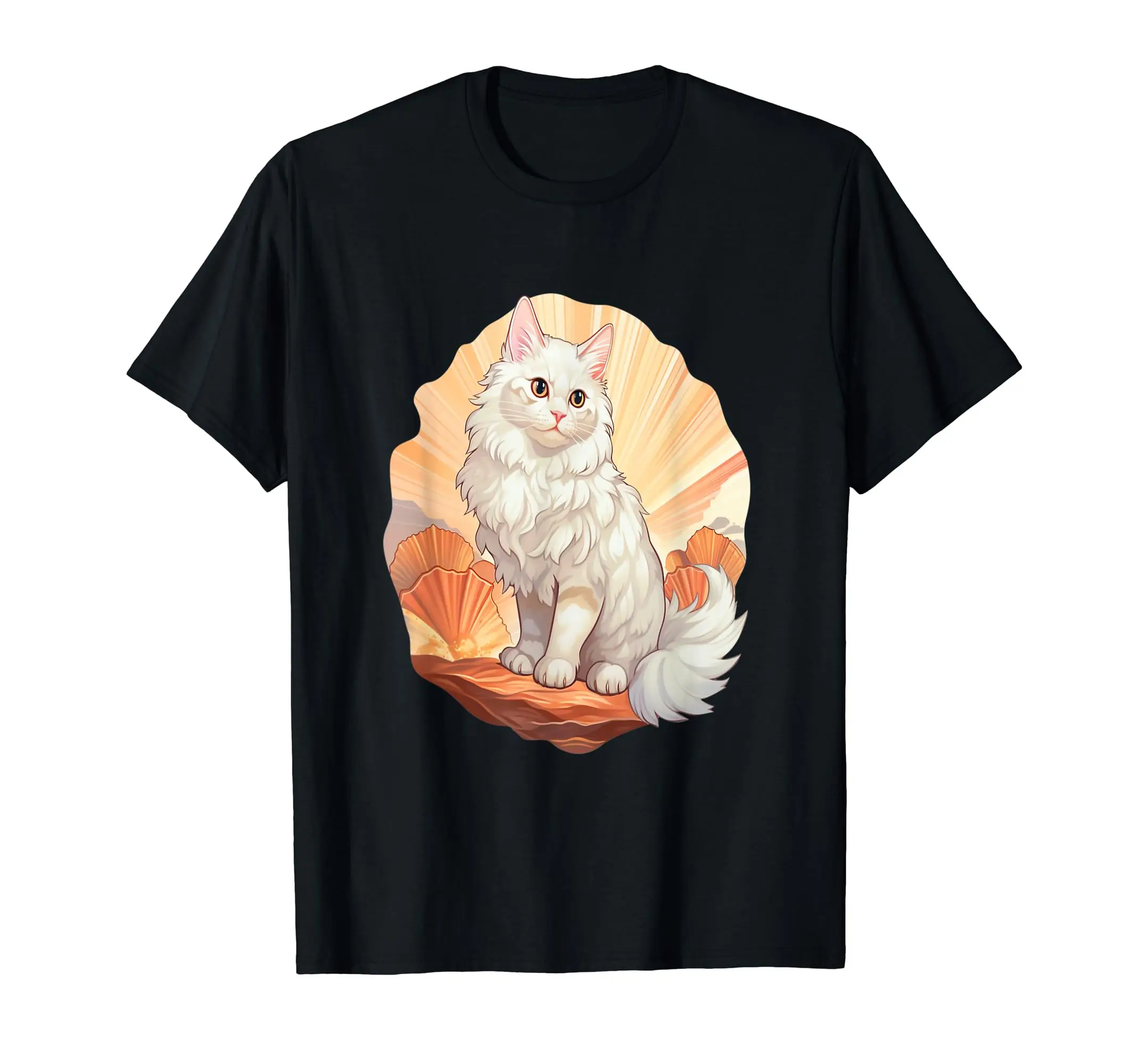

Cat Graphic With A Cute Kitty Animal Face For Pet Lovers T-Shirt