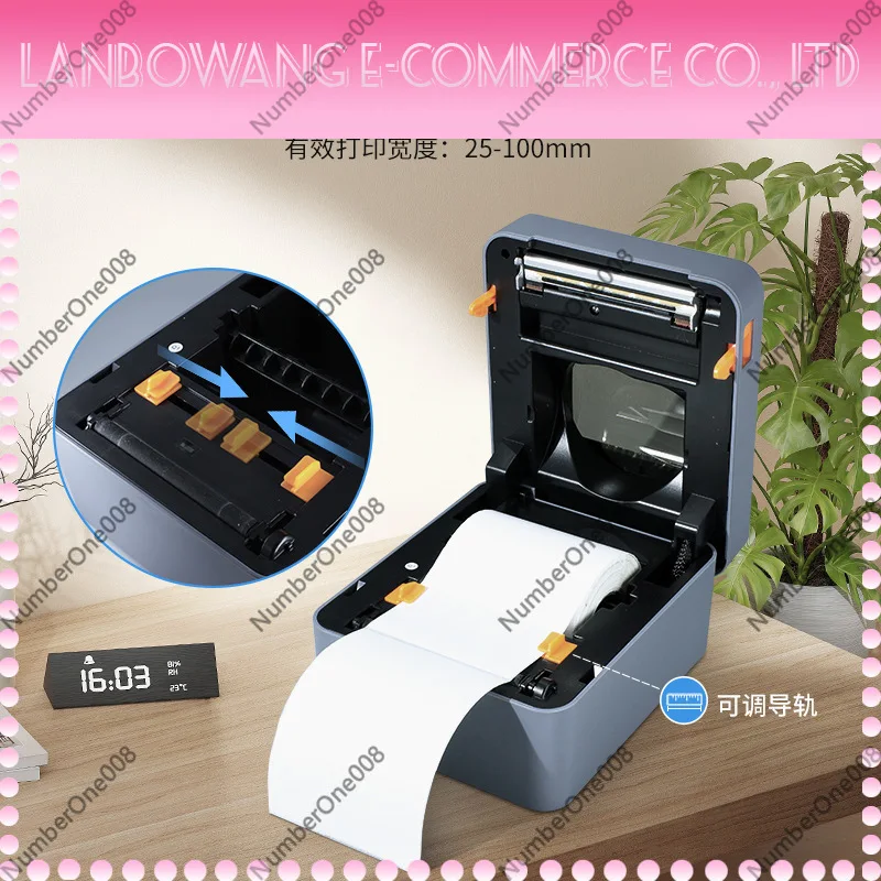 T40 Thermal Label Printer Domestic Overseas Shipping Sticker Machine Cross-Border Bestseller New Model