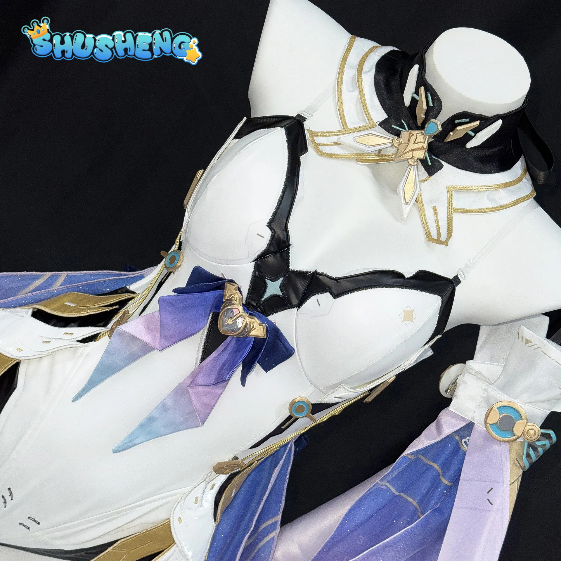 

In Stock 2026 Aemeath Game Wuthering Waves Cosplay Costume Aemeath Halloween Carnival Women's Sexy Dress Headwear Prop Set