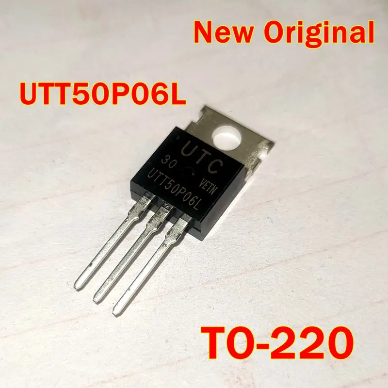 

UTT50P06L-TA3-T UTT50P06L TO-220 New Original P-CHANNEL (D-S) POWER MOSFET