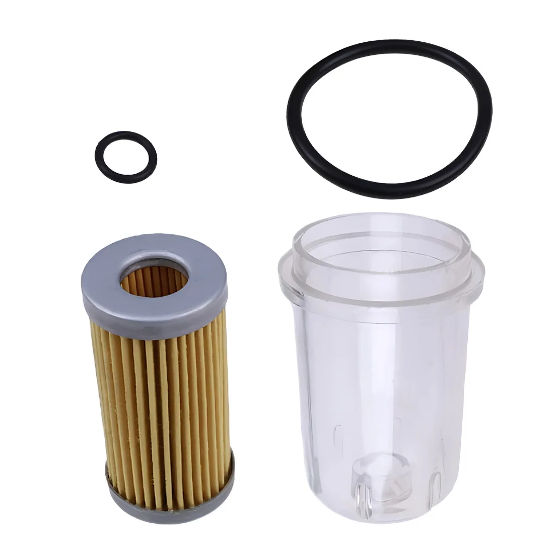 SBA360710011 Fuel Filter Cleaner O-ring & Bowl Kit Fit For Ford New Holland 1110 1210 1310 1510