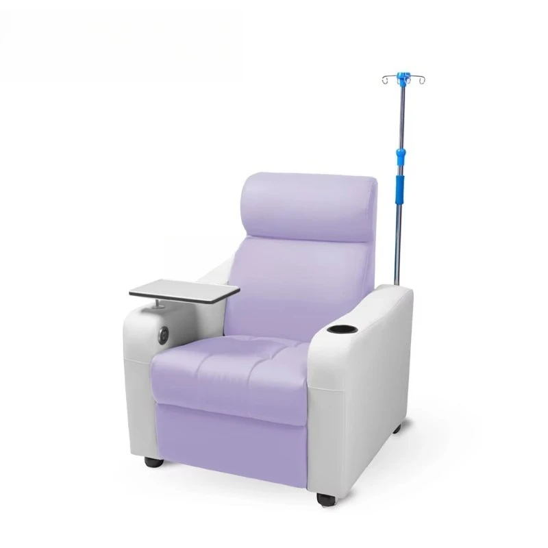 Customized Hospital Seating Solution with IV Pole Hospital Patient Transfusion Infusion Medical Recliner Sofa Chair