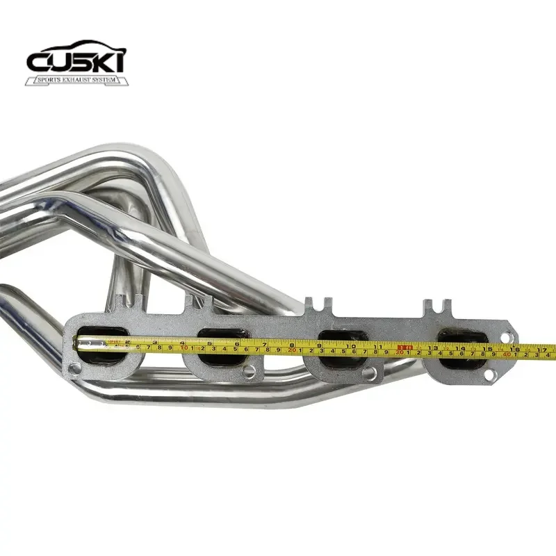 High Flow Exhaust Header For 09-15 Dodge Ram 5.7L Hemi SS Long Tube 1 7/8\