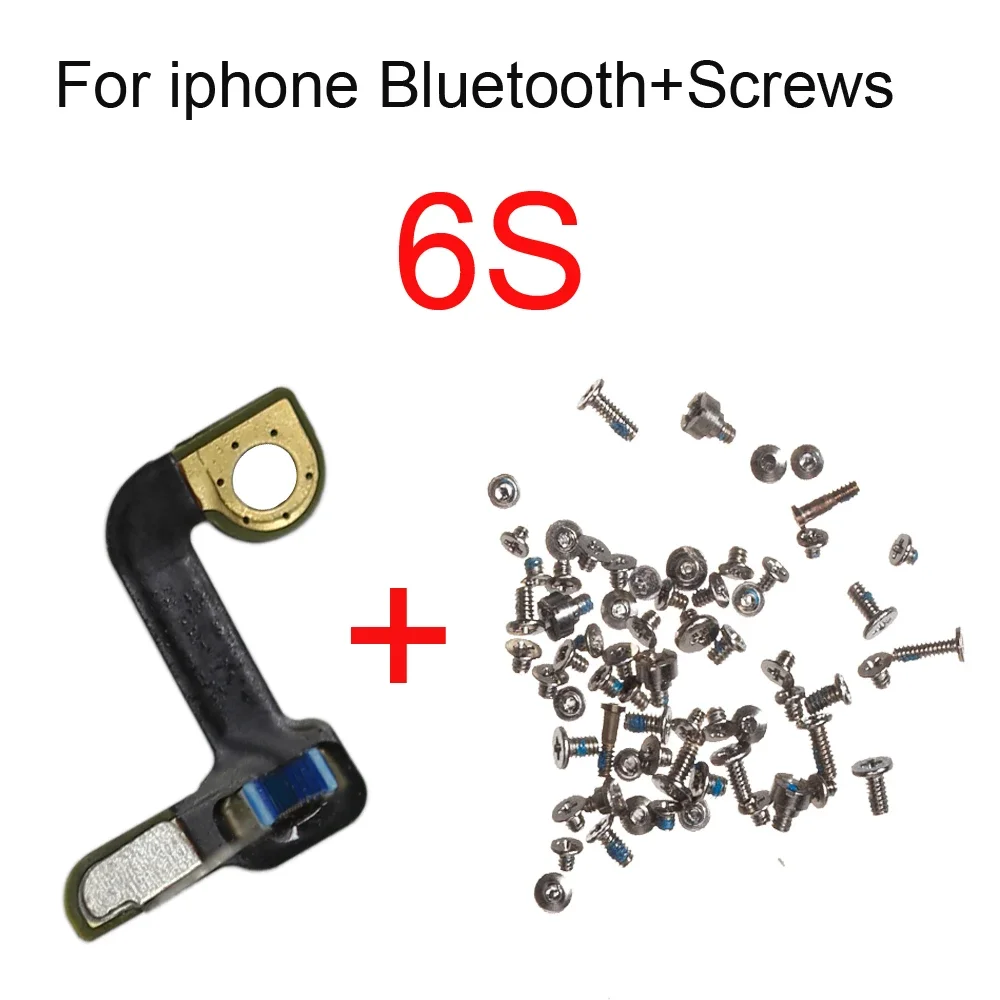 NFC Camera Clip Bluetooth + Full Screws For iPhone 6 6s 7 8 Plus Bluetooth Signal Antenna Flex Cable