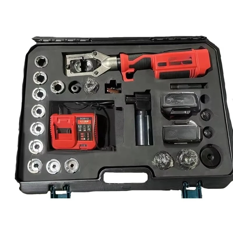 GES-60UNV Battery Powered Electric 3 in 1 Hydraulic Tool Crimping Cutting Punching for Multiple Working Tasks