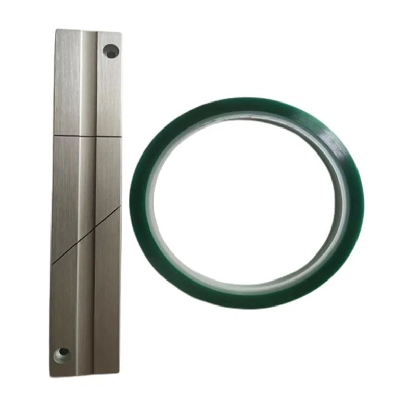 1Set 1/4 10 Inch Tape Splicing Set And Leader Tape Plastic+Metal Accessory Kits Leader Tape Tape Splicing Set