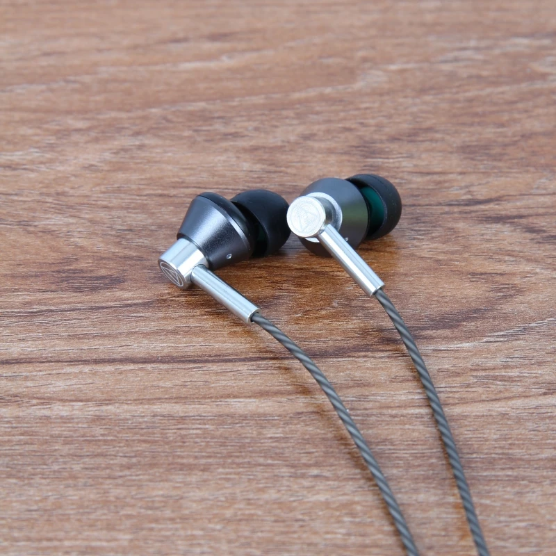 Auricolari XSLD8 nell'orecchio 1DD+1BA telecomando con chiamate con microfono, adatti per telefoni e computer OPPO, Huawei, Xiaomi, Android