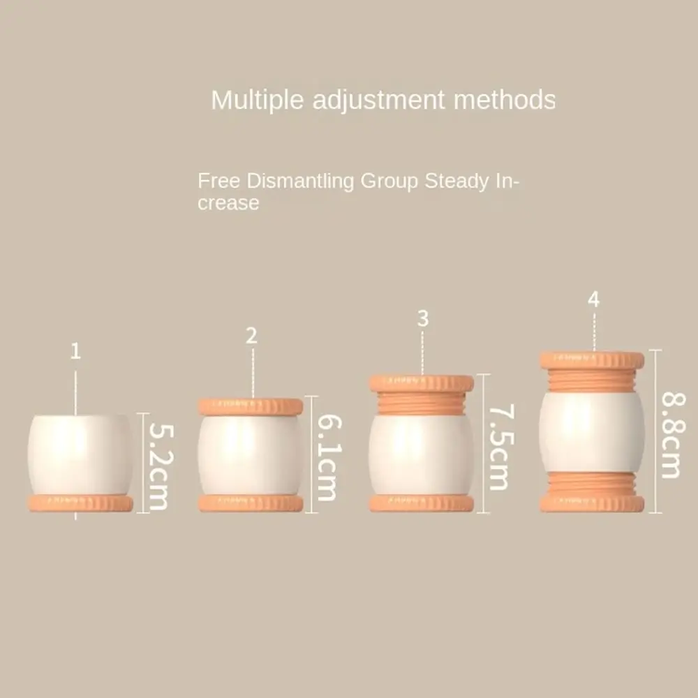 Plastic Headboards Stopper Self Adhesive Adjustable Thread Bed Frame Stabilizer Mute Bedside Fixator