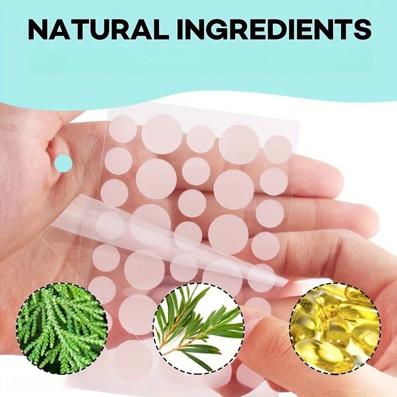 400pcs Hydrocolloid Acne Pimple Patch Hydrocolloid Spot Stickers Covering Zits and Defect Nighttime Spot Stickers for Face