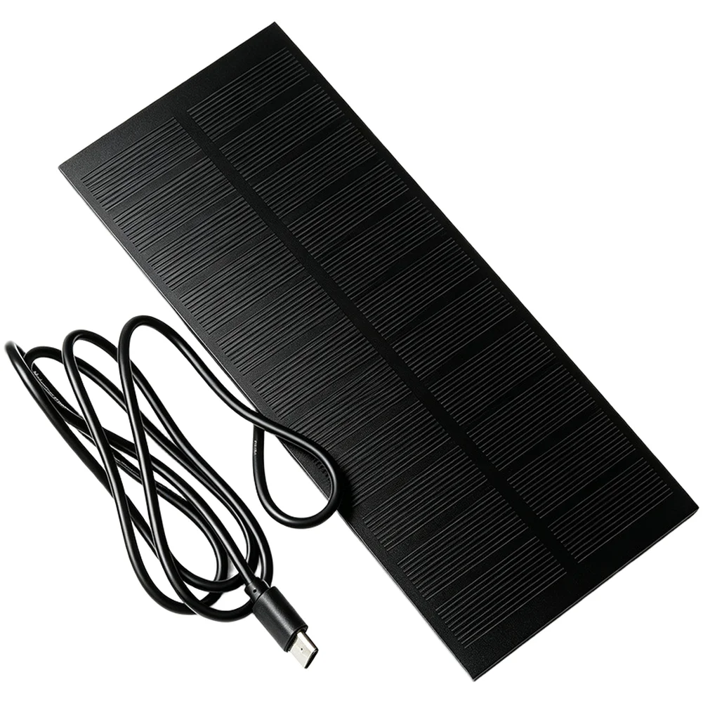 2.5W Portable for Solar Charging Panel for 3.7V 5V Devices Including Phones Power Banks Lights and Fans for Use in Remote
