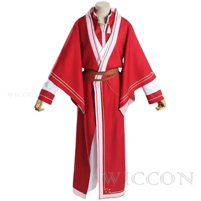 アニメ天関慈福華成コスプレ衣装韓服ウィッグスーツサンラン少年服ハロウィンカーニバルパーティー男性衣装