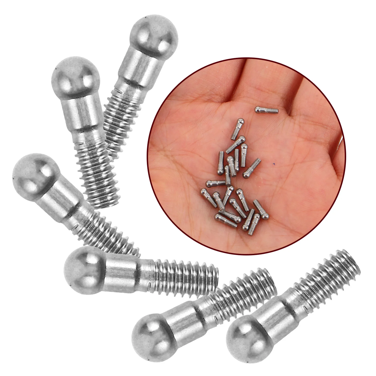 

20Pcs Clarinet Repair Parts Xi Key Connectors Metal Rods for Low Maintenance Woodwind Instrument Repair Accessories