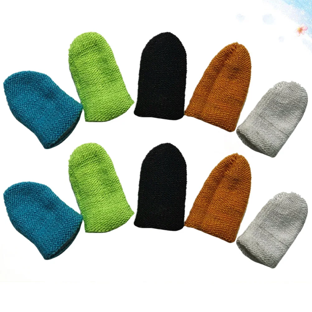 10 قطع من غطاء الألعاب المضاد للعرق لشاشة الهاتف التي تعمل باللمس ومضاد للانزلاق وواقي الإصبع ملحقات الألعاب خفيفة الوزن #2