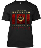 Limited New Fields of the Nephilim Ceromonies (Ad Mortem Ad Vitam) T-Shirt S-4XL High Quality 100%Cotton Short Sleeve