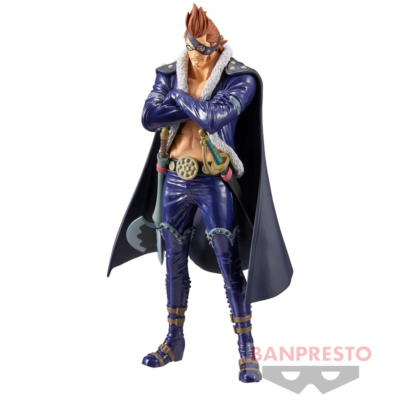 Bandai Original Banpresto Anime One Piece DXF The Grandline Men Wano Country X Drake PVC Action Figure Collectible Model Toys