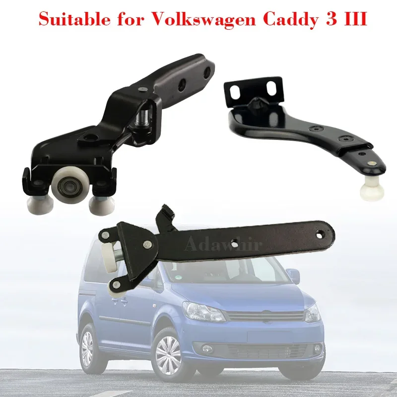 Revisión y guía de instalación del kit de bisagras para puerta de VW Caddy III 2K0843398