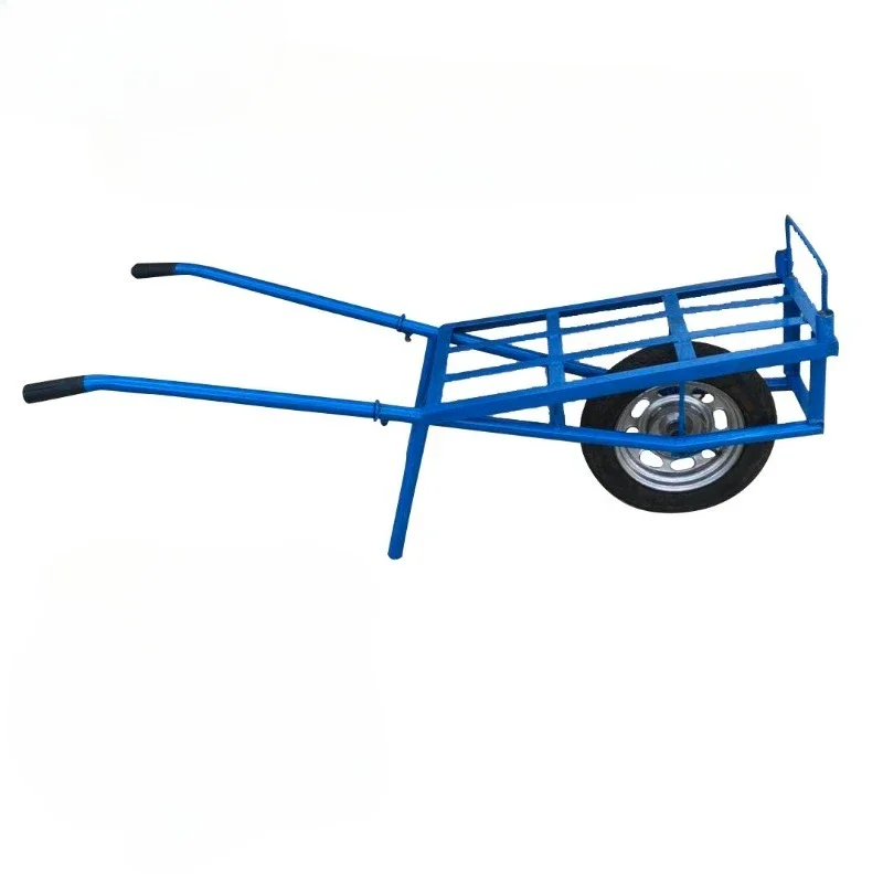 Agricultural orchard trolley, household construction handling, single wheel trolley