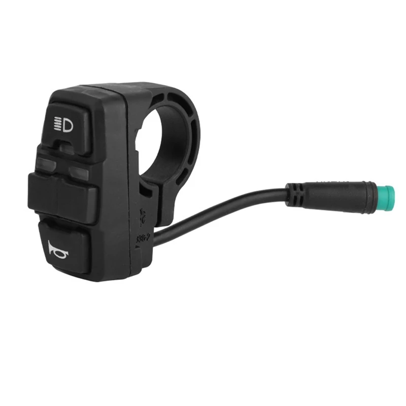 For M5 Electric Scooter Accessories Waterproof Horn To Rattle Three Function Switch Electric Scooter Accessories