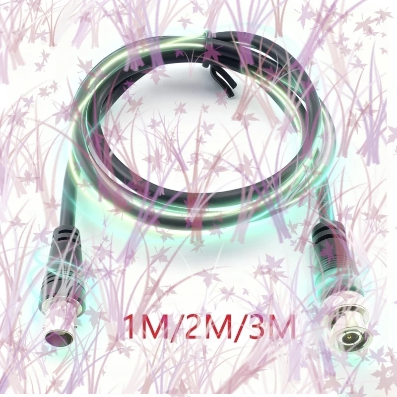 

1/2/5pcs 1M/2M/3M BNC Male to Female Adapter Cable For CCTV Camera BNC Connector Extension Coaxial Line Camera Accessories C3