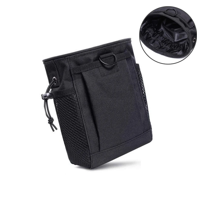 

Tactical MOLLE Dump Pouch, Durable Waist Bag for Shooting Shell Collection, EDC Tool Bag Outdoor Multi-Purpose Storage