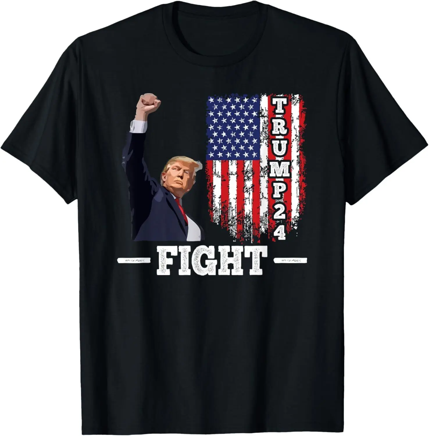 Trump 2024 Assasination ButlerTrump Fight T-Shirt