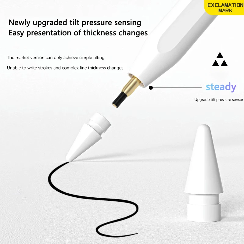 Tablet Stylus for iPad Air 13 2025 Capacitive pen for iPad A16 11th Generation Touch Pen compatible for iPad Air/Pro 2020-2024