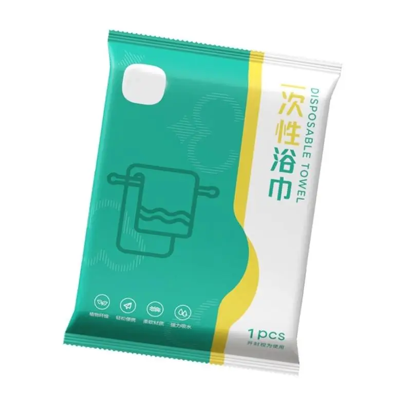 

E8BD Emergency Compressed Thicken Towel Quick Dry Disposable Bath Towel Compacts Travel Size For Camping Gym Outdoor Hygiene