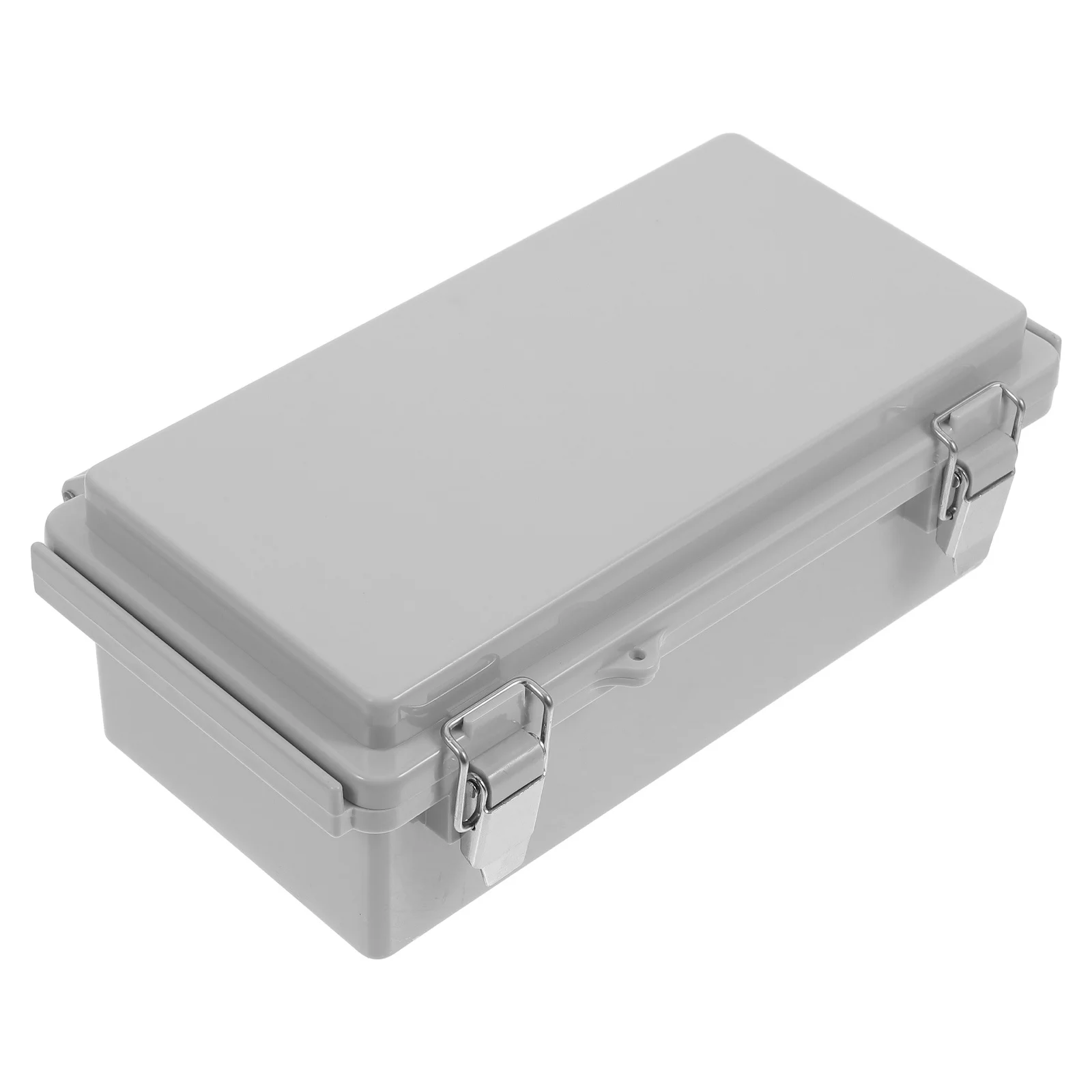 

Waterproof Junction Box 210X110Mm Stainless Steel Buckle Plastic Outdoor Electrical Enclosure Transparent Cable Connection Case