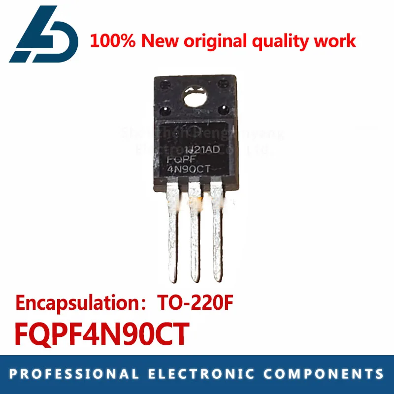 FQPF4N90CT 4N90 field effect MOS tube 900V 4A directly plugged into TO-220F