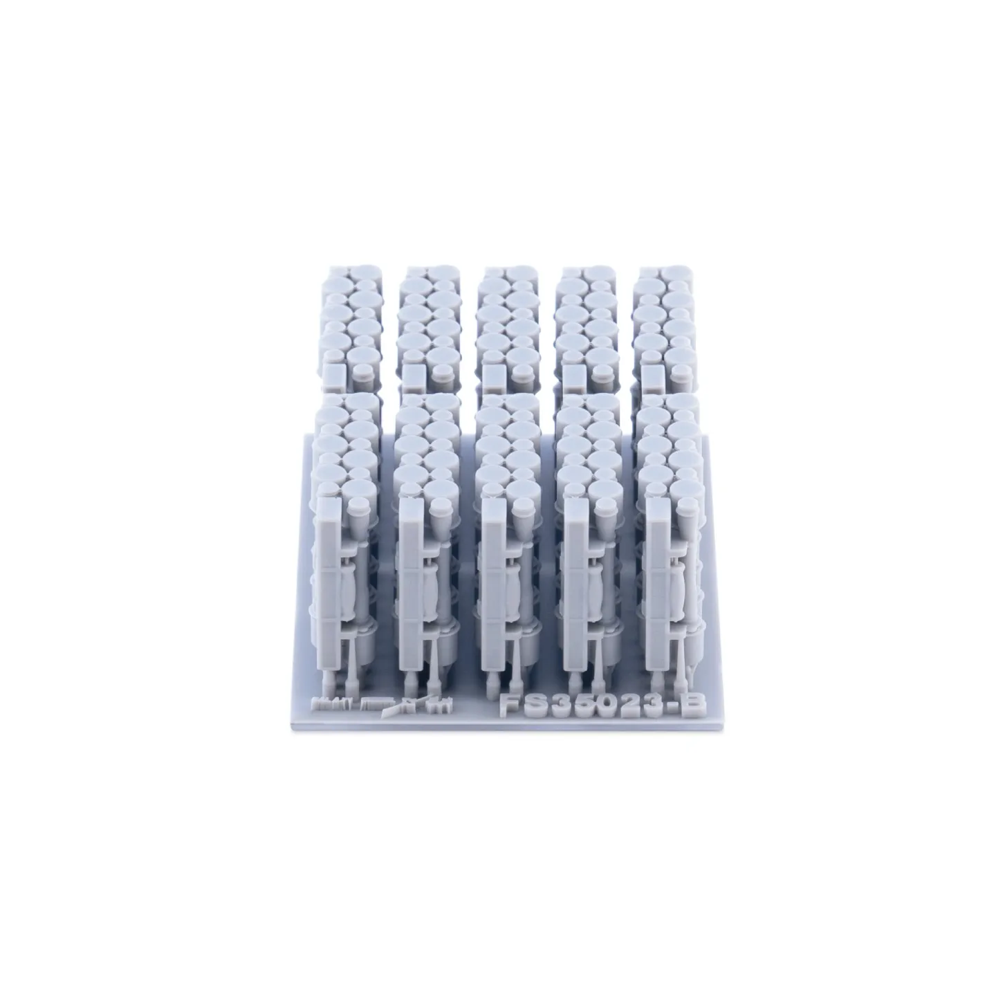 GALAXY High Precision 3D Printed 1/35 German M24 Stick Grenade Metal Ammo Box with Rack for Model Parts Military Hobby DIY