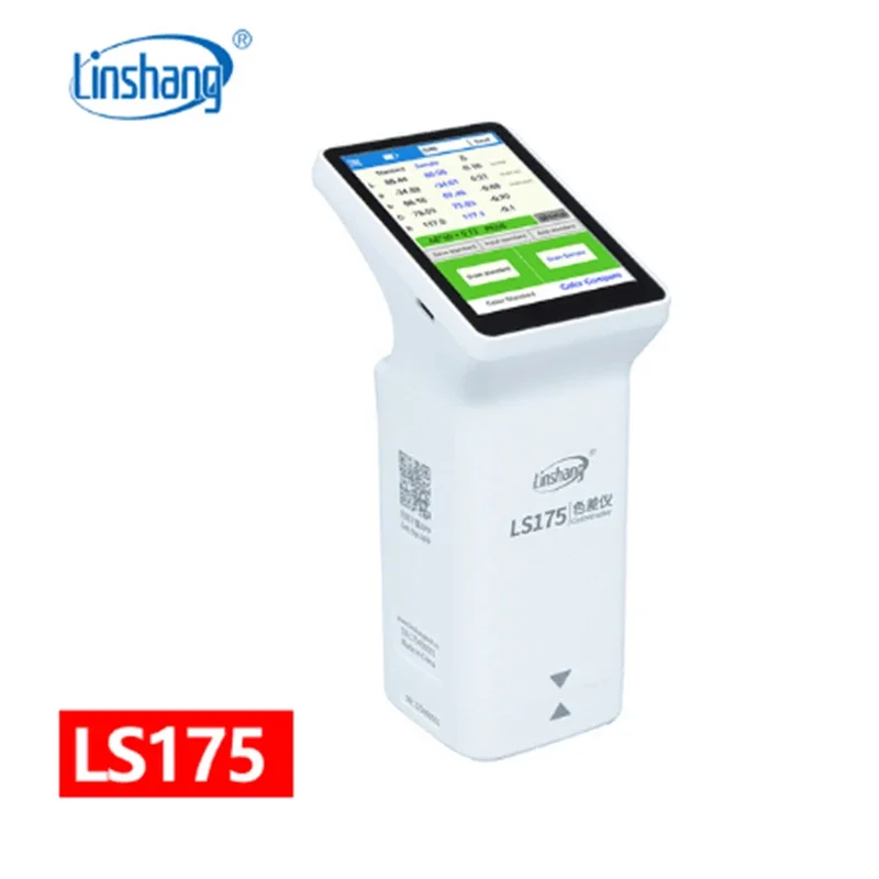 Linshang Smart Touch Screen Colorimeter for Coating Ceramic Plastic Paint Color Measurement Comparison LS175