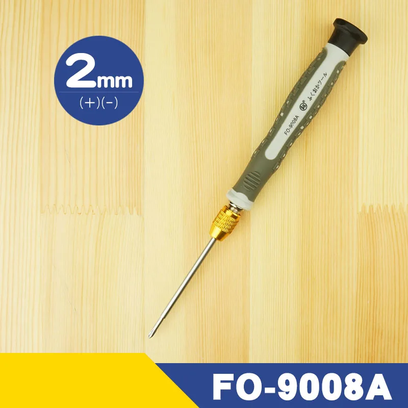 Japan Fukuoka Tool Dual-use Screwdriver Word Cross Small Screwdriver 2mm With Magnetic Thin Screwdriver Precision