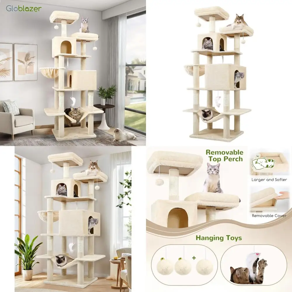 76 High Cat Tree Wi…