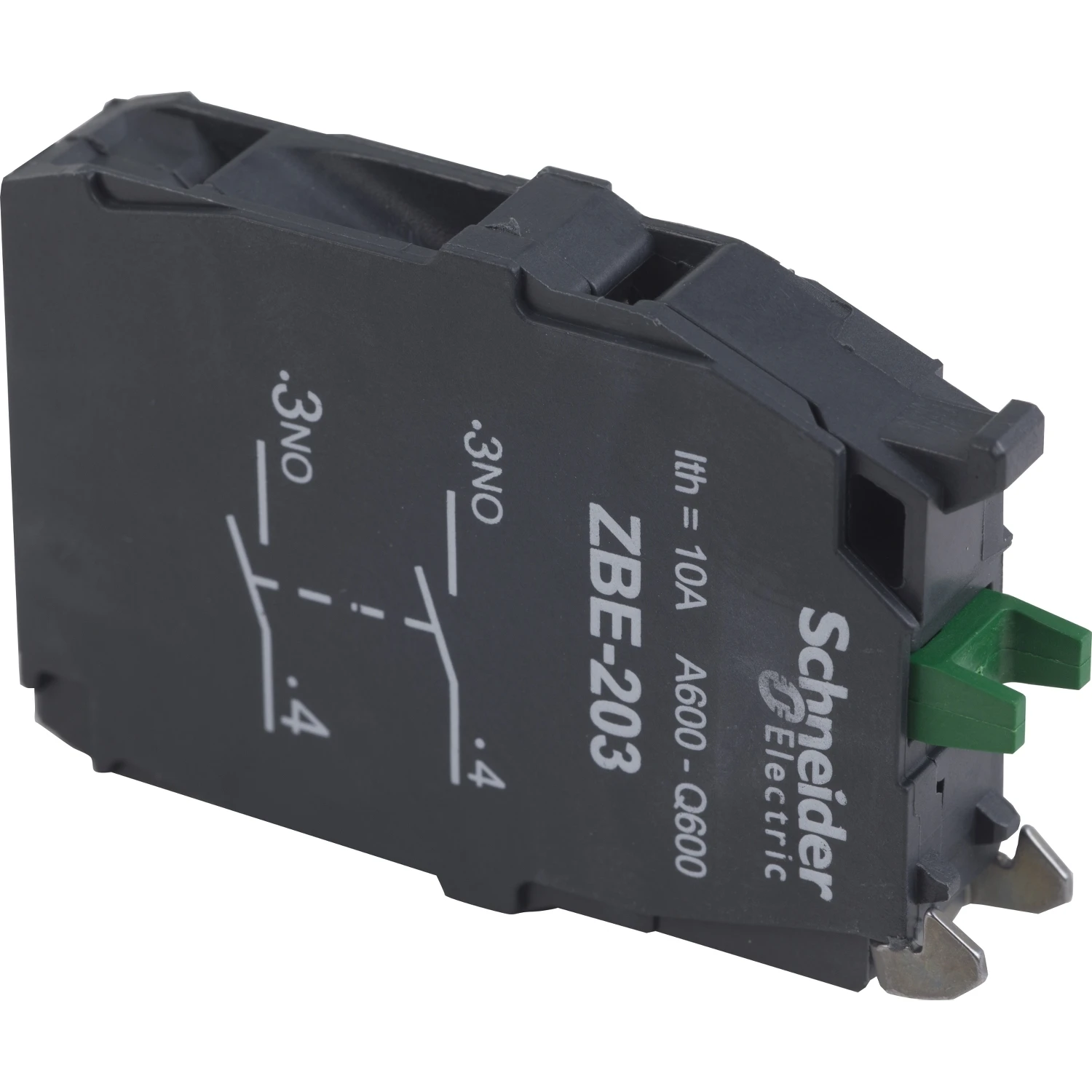 5 pcs ZBE203 Double contact block's for head Ø22 2NO screw clamp terminal