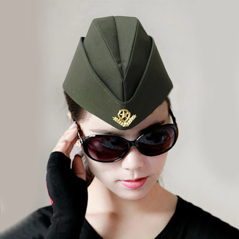 Sailor Dance Boat Cap Thick Texture Aviation  Garment Decoration Accessories