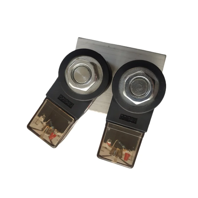 Hydraulic solenoid valve of excavator quick-change connector 12V and 24V quick-change connector cylinder check valve fittings