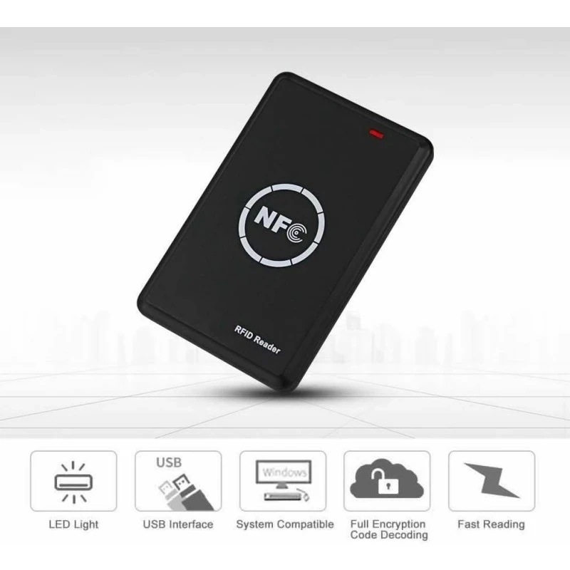 125 كيلو هرتز 13.56 ميجاهرتز قارئ تردد الراديو الناسخ المستنسخ مفتاح فوب NFC البطاقة الذكية T5577 قارئ UID الكاتب مشفر مبرمج الوصول العلامة