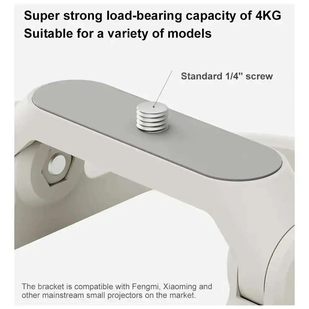 Soporte de escritorio Touyinger PTZ adecuado para proyectores pequeños L9 ET32 \ ET31 H6 de menos de 4KG
