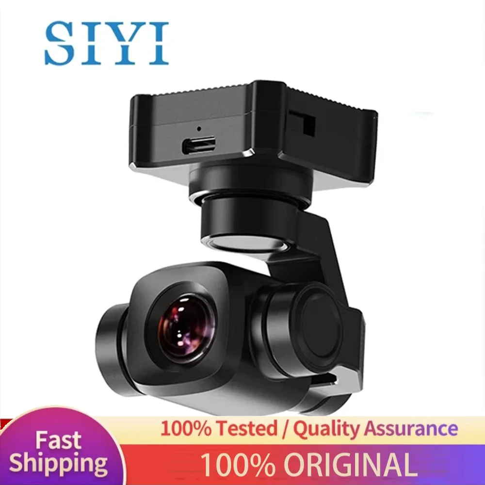 

SIYI A8 mini 4K 8MP Ultra HD 6X цифровой зум, карданный подвес камеры с 1/1.7 "Sony сенсор 95g Легкий 55x55x70 мм