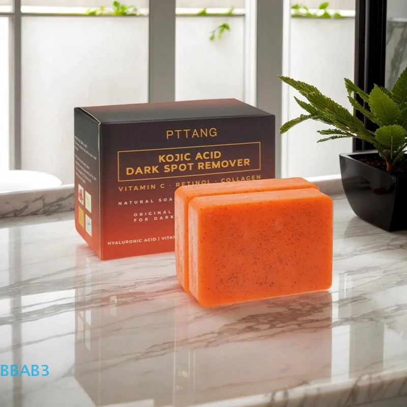 

Kojic Acid Dark Spot Remover Whitening Soap Handmade Skin Care Deep Cleaning Moisturizing Cleansing Essential Soap Brighten Skin
